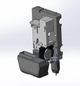 Qidi Q1 PRO BTT Microprobe mount V2