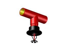 fire and safety water sprinkler 3D
