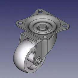 Caster swivel wheel 40mm heigh