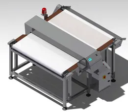 Metal Detector with Flap Type Reject Mechanism