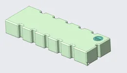Flat Water tank 500 liter capacity