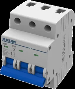 3 Poles Mini Circuit Breaker (MCB)