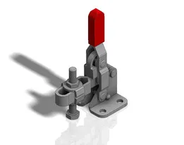 Toggle Clamps-Vertical Handle/Flange Base/Arm 100°/Handle 56°