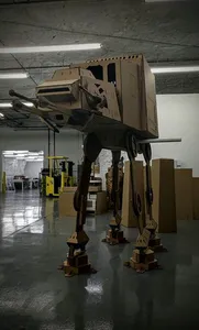 AT-AT, star wars, sheetmetal puzzle, 3d puzzle, metalcraftdesign