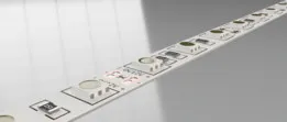 Led Strip 5050 60Leds/m 12V White PCB
