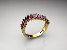 Baguette Ring