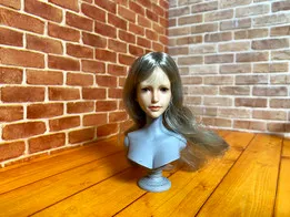 1/6 Doll head stand