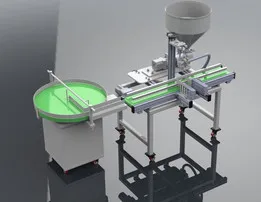 Filling Machine for Cosmetic or Pharmaceutical