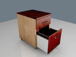 FOLDER HOLDER AND DRAWER CABINET FOR UNDER OFFICE TABLE