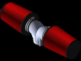 Dual Filter Intake Plenum Mercedes W140 5.0ltr