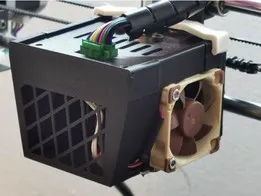 Anycubic i3 mega Hotend fan box (also Mega-S, Mega-X, Full Metal, BLTouch & E3DV6 versions)
