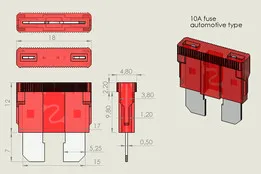 10A FUSE automotive type