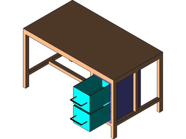 study and computer table — Image 3 of 12