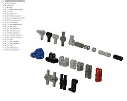 Lego Technic Axel & Pin connectors