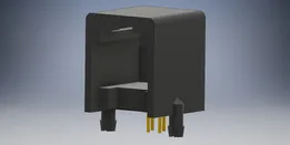 TJ6P4C 6P4C (RJ11) right-angle pcb connector socket