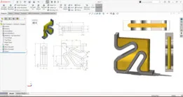 How to make Practice Model 411 in Solidworks, Complete Video Tutorial