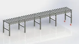 băng tải con lắn xếp