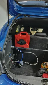 Opel Corsa d Expedition canister ISOFIX mount