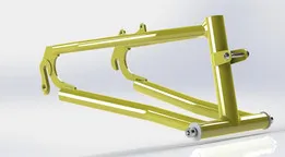 Trike rear swing arm