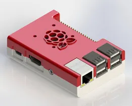 Raspberry Pi B+ Case with Fan Mounting Holes