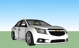 3D-модели Chevrolet Cruze для принтера