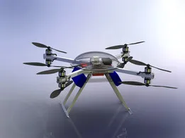 X8 quadrocopter - octocopter