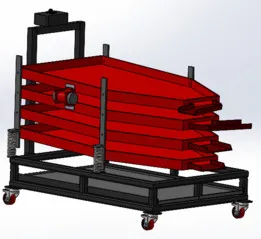Sortation Machine using Vibration