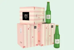 4 pack can cardboard packaging with handles