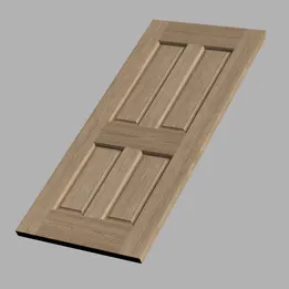 36x80 Solid Panel Door