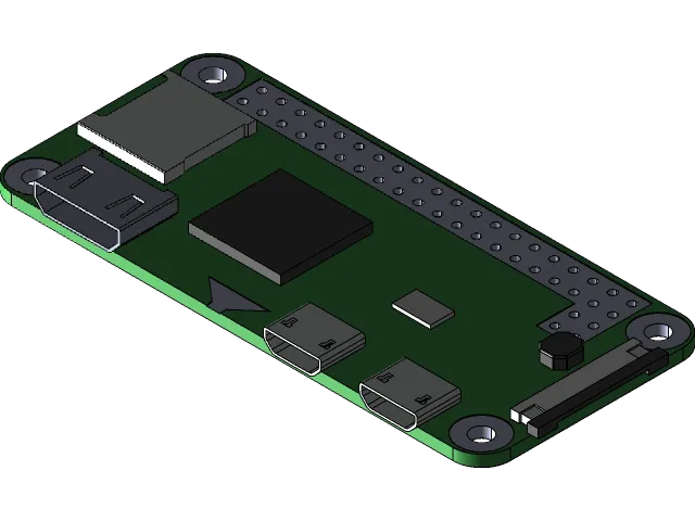 Raspberry Pi Zero W board — Image 4 of 5