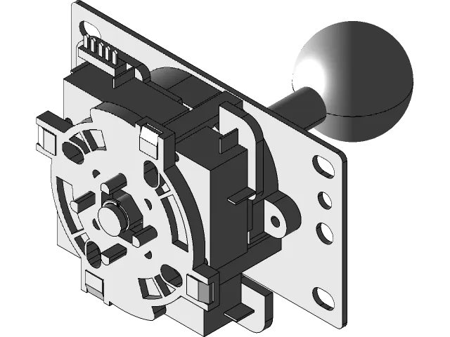 Sanwa Joystick JLF-TP-8YT-W — Image 2 of 3