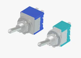 MTS-102 & MTS-202 Miniature Toggle Switches ON ON