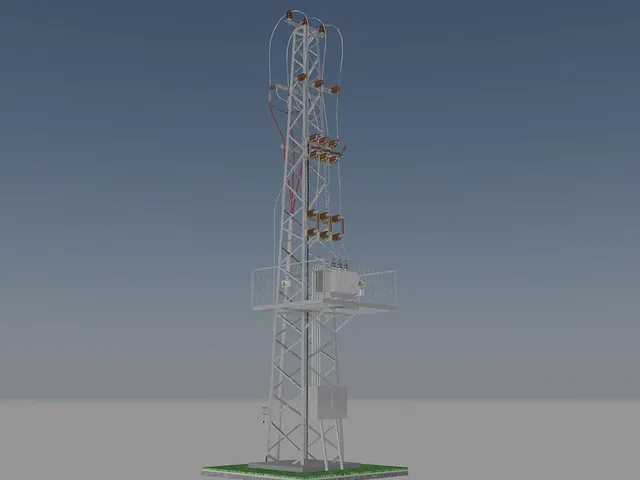 Cable Feeded 952 Tower Transformer Station — Image 4 of 12