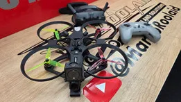 5-Inch Ducted Cinematic FPV Drone with DJI O4 Pro and Action 2 Mount, 3D Printed