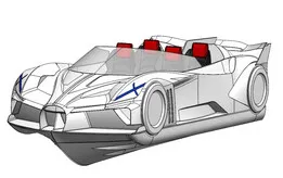 WATER CAR BUGATTI