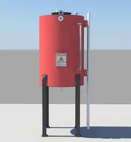 500 Lt Vertical Diesel tank
