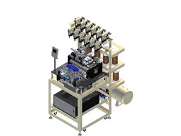 multiple chucks coil winding machine