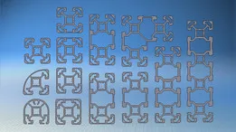 Bosch Rexroth Entire 40x40 Profiled Aluminum Family