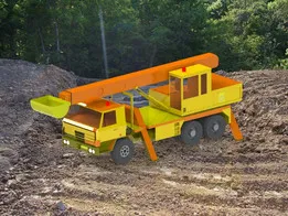 Tatra 815 crane Sketchup to SW tutorial