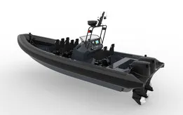 DAMEN Outboard Rhib 975