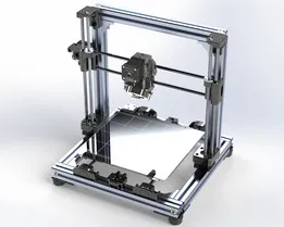 Prusa i3 MK3s DIY Zaribo Frame
