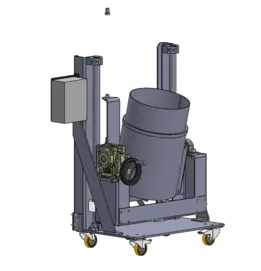 Heated mixing tank