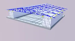 Workshop shed based on 3 cargo containers