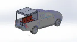 Toyota Hilux Rear Cabin