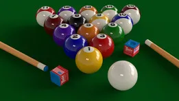 Billiard Table Scene