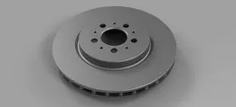 Volvo S60 R brake rotor - rear
