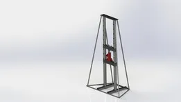Cable Reel Stand (by Hydraulic Jack)