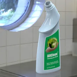 Angled Neck Bottle