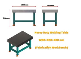 Heavy Duty Welding Table 1200×800×800 mm (Fabrication Workbench)
