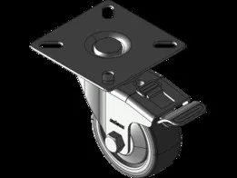 CASTER WHEEL BDPE 50 MM WITH TOTAL LOCK BRAKE